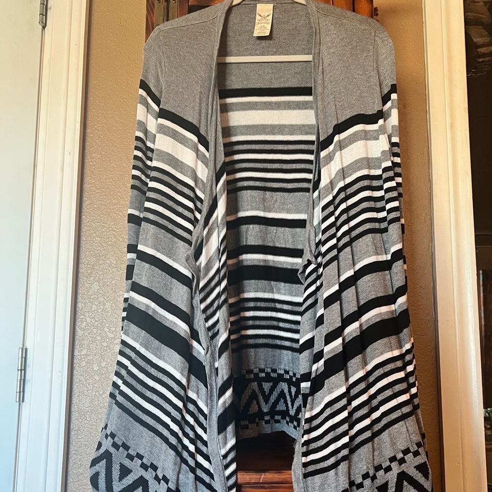 Faded Glory Open Cardigan.